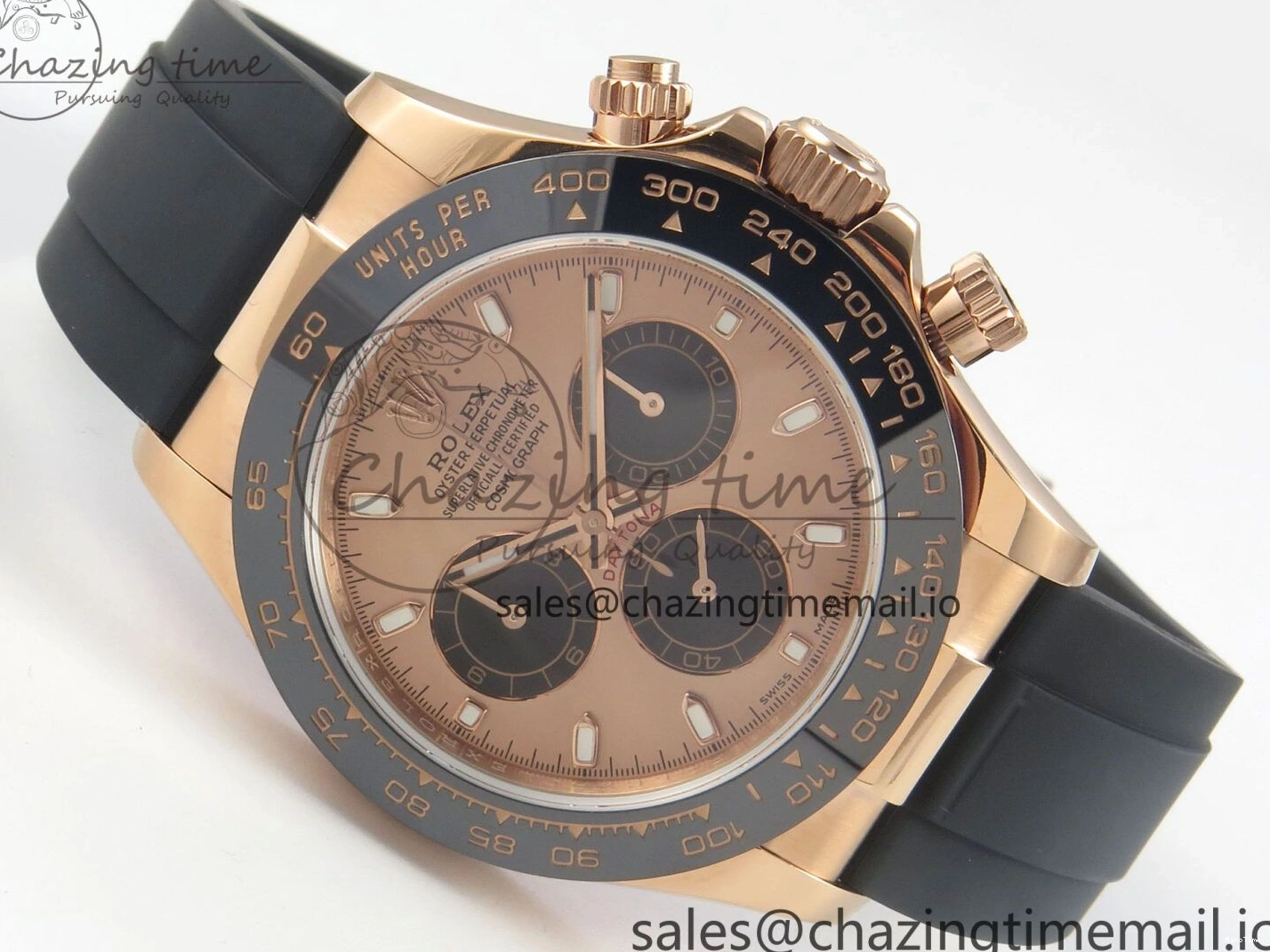 MiroTime 1228 UrbanChic Daytona 116515 QF 1:1 Best Edition RG Black Dial on Oysterflex Strap SH4130 V11（Gain Weight） 158